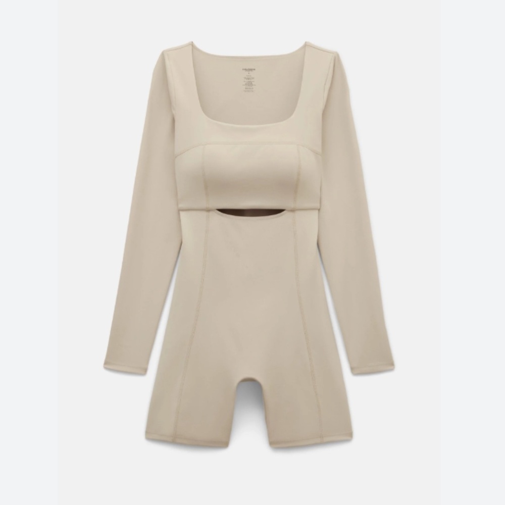 Girlfriend Collective Marble Kelsey Seamed Unitard